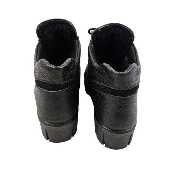 Rohde Ankle Boots Womes Size 7.5M Black Lace Up SympaTex Snow Hiking Lined - Picture 4 of 9